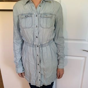 Guess chambray dress.